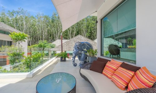 Сказочная вилла с 3 спальнями и с видом на бассейн в проекте Даймонд Три Вилла, на пляже Бангтао/Лагуна