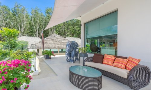 Сказочная вилла с 3 спальнями и с видом на бассейн в проекте Даймонд Три Вилла, на пляже Бангтао/Лагуна