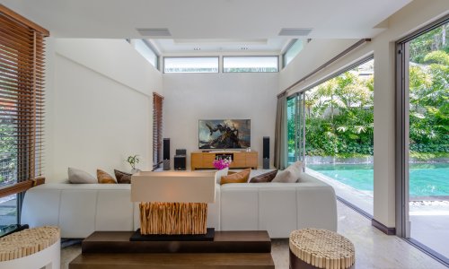 Сказочная вилла с 3 спальнями и с видом на бассейн в проекте Даймонд Три Вилла, на пляже Бангтао/Лагуна