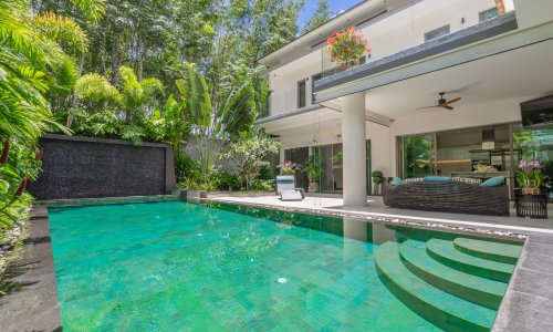 Сказочная вилла с 3 спальнями и с видом на бассейн в проекте Даймонд Три Вилла, на пляже Бангтао/Лагуна