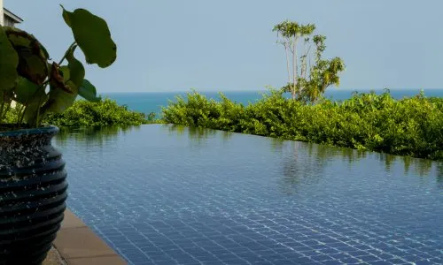 Модная вилла с 5 спальнями и с видом на море, на пляже ????