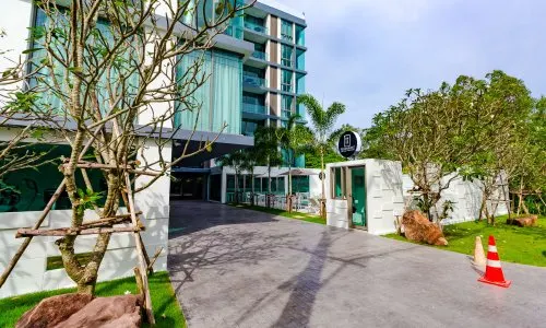 Превосходные апартаменты с 1 спальней и с видом на город в проекте Оушен Стоун, на пляже Бангтао/Лагуна