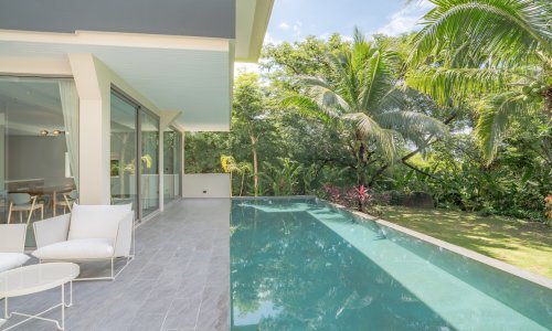 Комфортабельная вилла премиум класса с 5 спальнями и с видом на горы в проекте Павиллионс, на пляже Бангтао/Лагуна