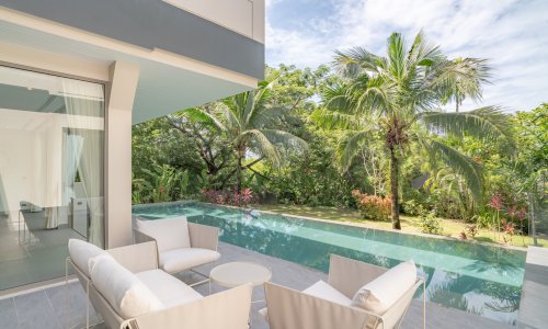 Комфортабельная вилла премиум класса с 5 спальнями и с видом на горы в проекте Павиллионс, на пляже Бангтао/Лагуна