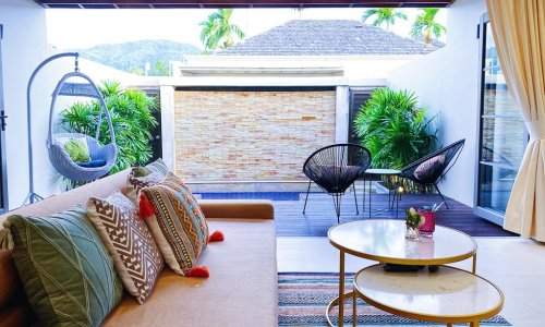 Сказочная вилла с 1 спальней и с видом на бассейн в проекте Зе Резиденс Бангтао, на пляже Бангтао/Лагуна