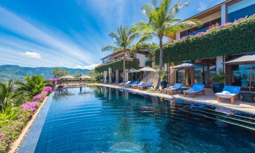 Сказочная вилла премиум класса с 5 спальнями и с видом на море в проекте Андара, на пляже Камала 