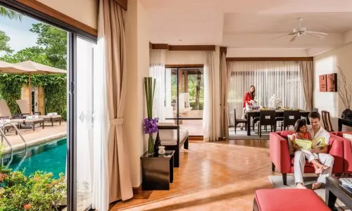 Великолепная вилла с 3 спальнями и с видом на бассейн в проекте Лагуна Линкс, на пляже Бангтао/Лагуна