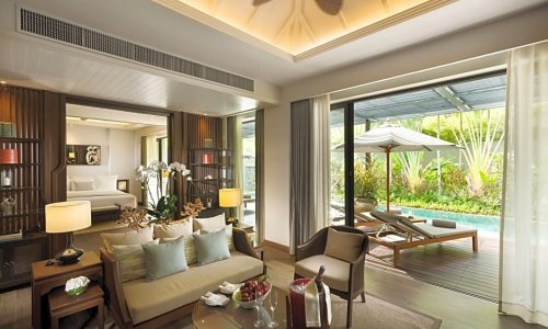 Роскошная односпальная вилла с видом на море