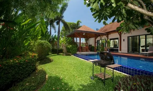 Сногсшибательная вилла с 3 спальнями и с видом на бассейн в проекте Кокянг, на пляже Найхарн