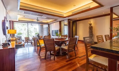 Удобные апартаменты с 2 спальнями и с видом на море в проекте Андара, на пляже Камала 