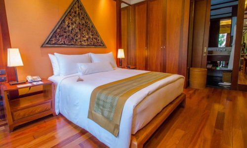 Cтильные апартаменты с 3 спальнями и с видом на море в проекте Андара, на пляже Камала 