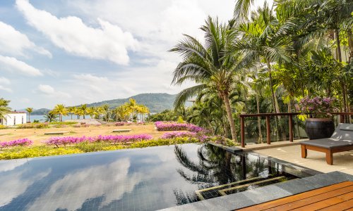 Великолепные апартаменты с 3 спальнями и с видом на море в проекте Андара, на пляже Камала 