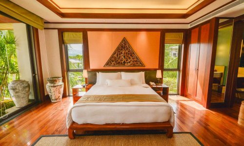 Шикарные апартаменты с 4 спальнями и с видом на море в проекте Андара, на пляже Камала 