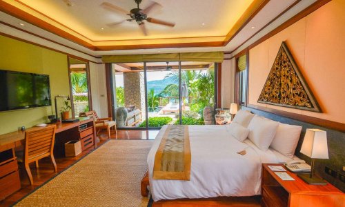 Шикарные апартаменты с 4 спальнями и с видом на море в проекте Андара, на пляже Камала 