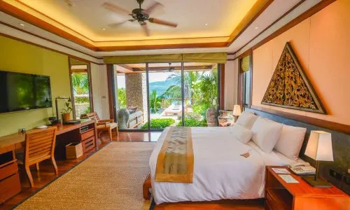 Шикарные апартаменты с 4 спальнями и с видом на море в проекте Андара, на пляже Камала 