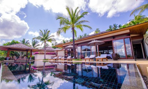 Роскошный отель с 4 спальнями и с видом на море в проекте Андара, на пляже Камала 