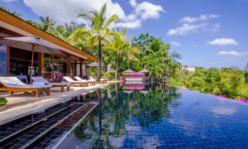 Роскошный отель с 4 спальнями и с видом на море в проекте Андара, на пляже Камала 