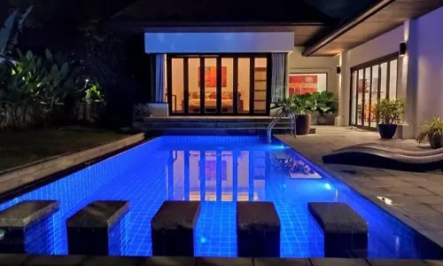 Великолепная вилла с 3 спальнями и с видом на бассейн в проекте Суксан, на пляже Равай