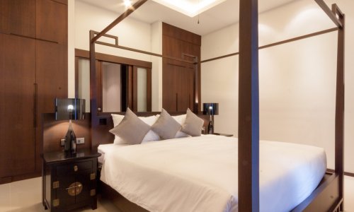 Великолепная вилла с 2 спальнями и с видом на бассейн в проекте Саян Эстэйт, на пляже Равай