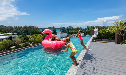 Сказочные апартаменты студия и с видом на море в проекте Прауд Раваи, на пляже Равай