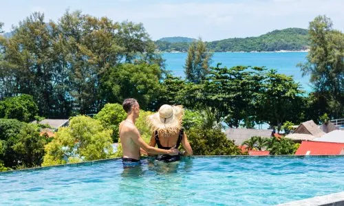 Сказочные апартаменты студия и с видом на море в проекте Прауд Раваи, на пляже Равай