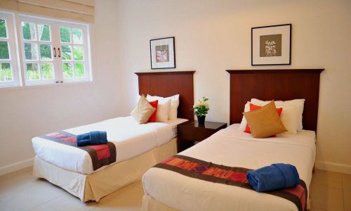 Великолепные апартаменты с 2 спальнями и с видом на бассейн в проекте Оушен Бриз, на пляже Бангтао/Лагуна