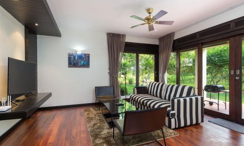 Великолепные апартаменты с 3 спальнями и с видом на сад, не далеко от моря в проекте Чом Таван, на пляже Бангтао/Лагуна