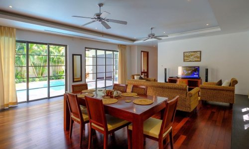 Превосходная вилла с 2 спальнями и с видом на бассейн в проекте Зе Резиденс Бангтао, на пляже Бангтао/Лагуна