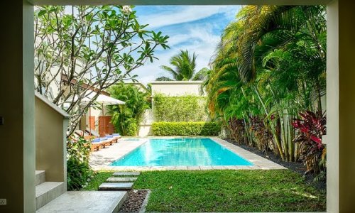 Сногсшибательная вилла с 3 спальнями и с видом на бассейн в проекте Зе Резиденс Бангтао, на пляже Бангтао/Лагуна