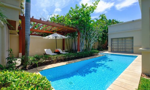 Прекрасная вилла с 2 спальнями и с видом на бассейн в проекте Зе Резиденс Бангтао, на пляже Бангтао/Лагуна