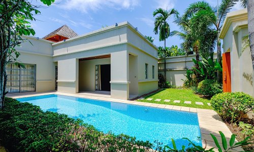 Прекрасная вилла с 2 спальнями и с видом на бассейн в проекте Зе Резиденс Бангтао, на пляже Бангтао/Лагуна