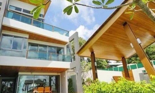 Великолепная вилла с 4 спальнями и с видом на бассейн, не далеко от моря в проекте Ева бич, на пляже Равай