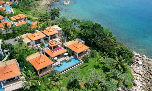 Роскошный отель с 4 спальнями и с видом на море в проекте Тризара, на пляже Лаян 