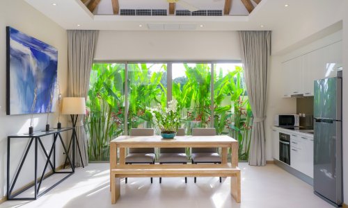 Роскошная вилла с 2 спальнями и с видом на бассейн в проекте Тричада, на пляже Бангтао/Лагуна