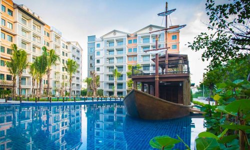 Cтильные апартаменты с 1 спальней и с видом на бассейн в проекте Зе Тайтл Резиденс Наянг, на пляже Найянг