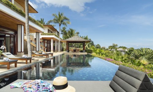 Модный отель с 5 спальнями и с видом на море в проекте Андара, на пляже Камала 