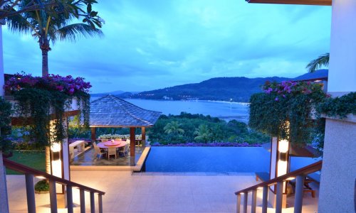 Модный отель с 5 спальнями и с видом на море в проекте Андара, на пляже Камала 