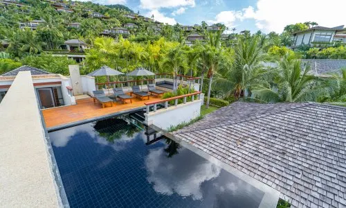 Роскошный отель с 3 спальнями и с видом на море в проекте Андара Резиденс, на пляже Камала 