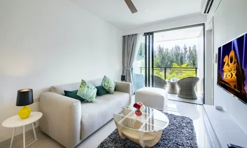 Великолепные апартаменты с 1 спальней и с видом на озеро в проекте Кассия Резиденсис, на пляже Бангтао/Лагуна (+ Видео обзор)