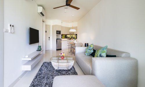 Великолепные апартаменты с 1 спальней и с видом на озеро в проекте Кассия Резиденсис, на пляже Бангтао/Лагуна (+ Видео обзор)