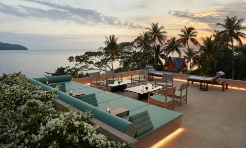 Модный отель с 8 спальнями и с видом на море в проекте Аманпури, на пляже Сурин