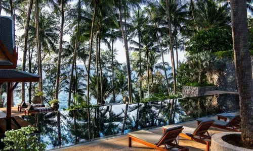 Великолепный отель с 6 спальнями и с видом на море в проекте Аманпури, на пляже Сурин