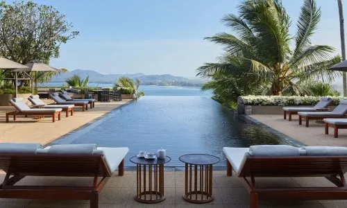 Восхитительный отель с 5 спальнями и с видом на море в проекте Аманпури, на пляже Сурин