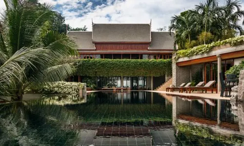 Восхитительный отель с 5 спальнями и с видом на море в проекте Аманпури, на пляже Сурин