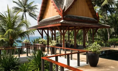 Прекрасный отель с 3 спальнями и с видом на море в проекте Аманпури, на пляже Сурин