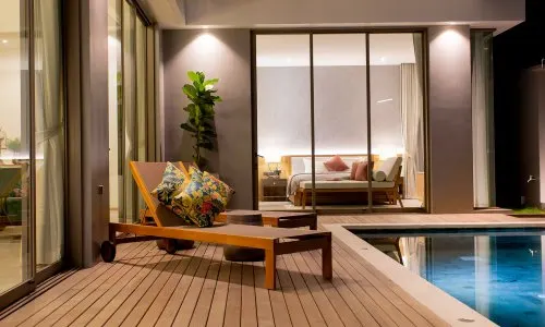 Сказочная вилла с 3 спальнями и с видом на бассейн в проекте Зе Тик, на пляже Бангтао/Лагуна