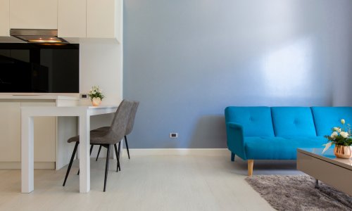 Модные апартаменты с 1 спальней и с видом на море в проекте Утопия Найхарн, на пляже Найхарн