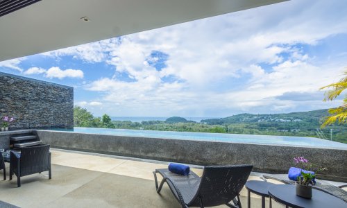 Великолепные апартаменты с 2 спальнями и с видом на море в проекте Оверлукинг Лайян, на пляже Бангтао/Лагуна