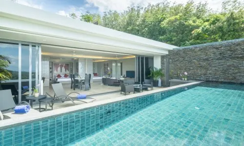 Великолепные апартаменты с 2 спальнями и с видом на море в проекте Оверлукинг Лайян, на пляже Бангтао/Лагуна