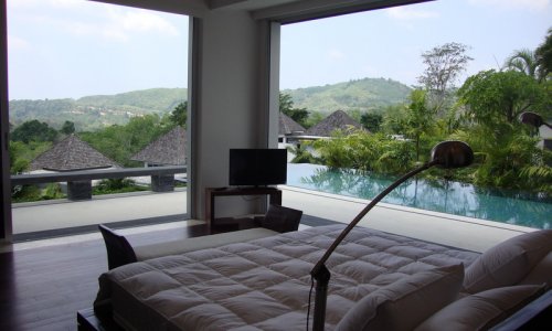 Шикарная вилла с 4 спальнями и с видом на море в проекте Оверлукинг Лайян, на пляже Бангтао/Лагуна